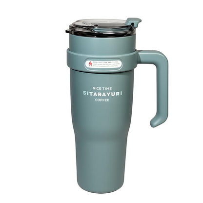 3-Pack Insulated Stainless Steel Water Bottles - Two 40 Oz Tumblers & One Cooler with Lids & Straws - Non-Bpa Free & Portable Travel Set