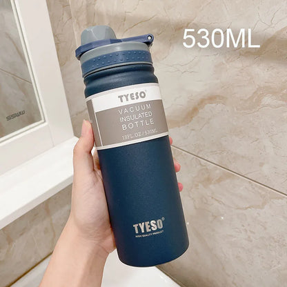530ML  Thermal Water Bottle Stainless Steel Coffee Thermal Mug Vacuum Flask Insulated Sport Travel Thermos Cup Kettle
