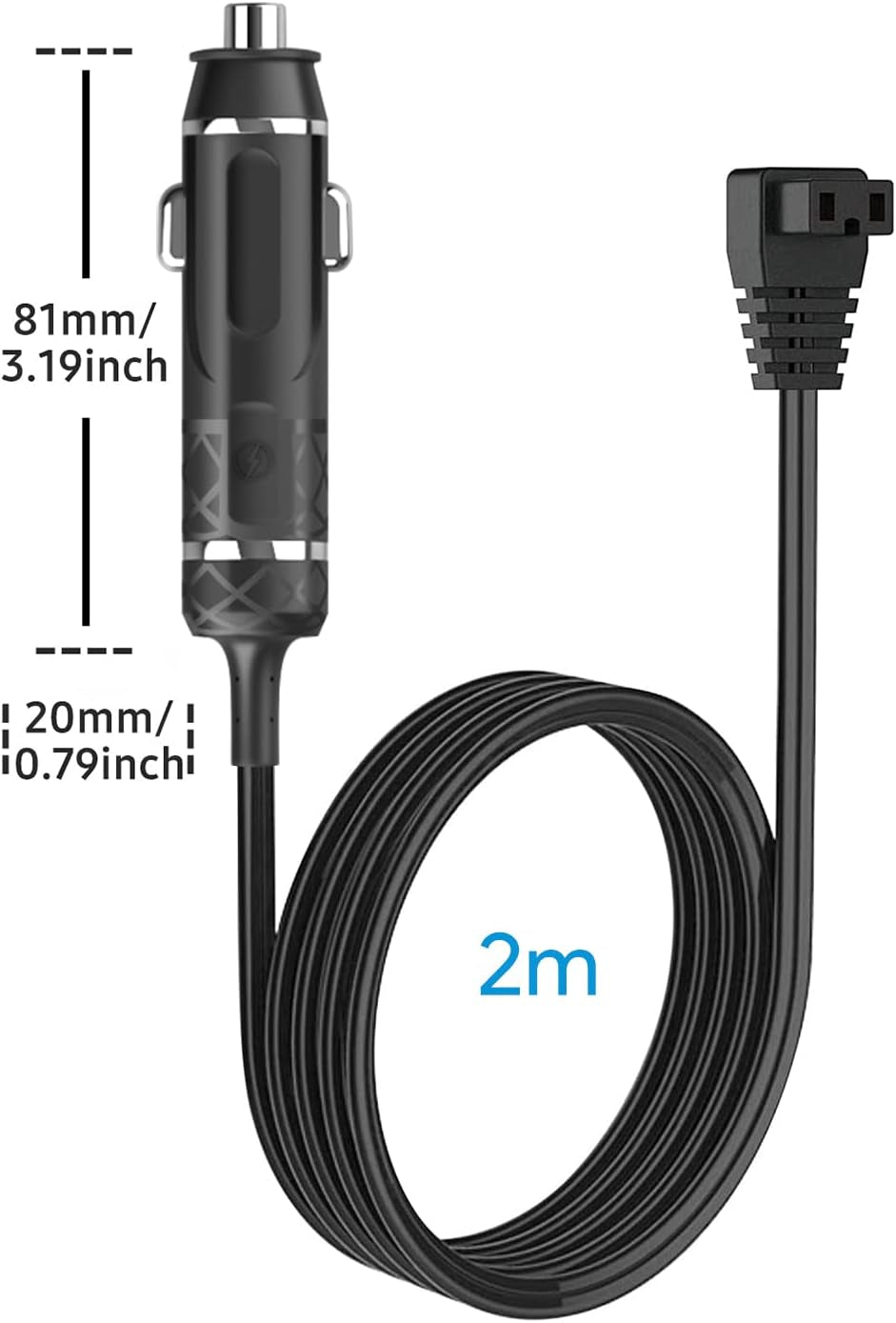 Portable Réfrigérateurs Extension Câble D'Alimentation Pour DOMETIC, Alpicool, ARB, ICECO, Joytutus 12V/24V Réfrigérateur Portable Pour Voiture Chargeur - FREEZEME